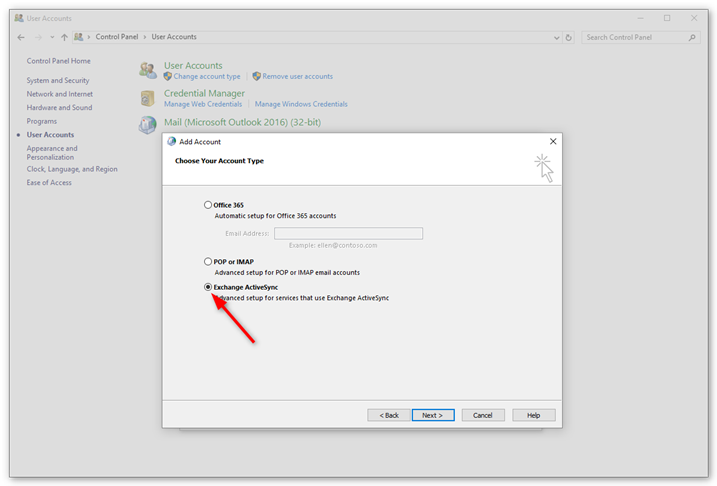 ms exchange sync settings master sync has been turned off