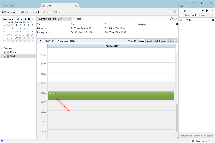 Setting Up Thunderbird Lightning With Caldav Support One Com