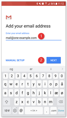 gmail attachment settings in android