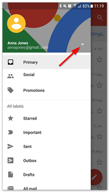 Setting up email in Gmail on Android – Support