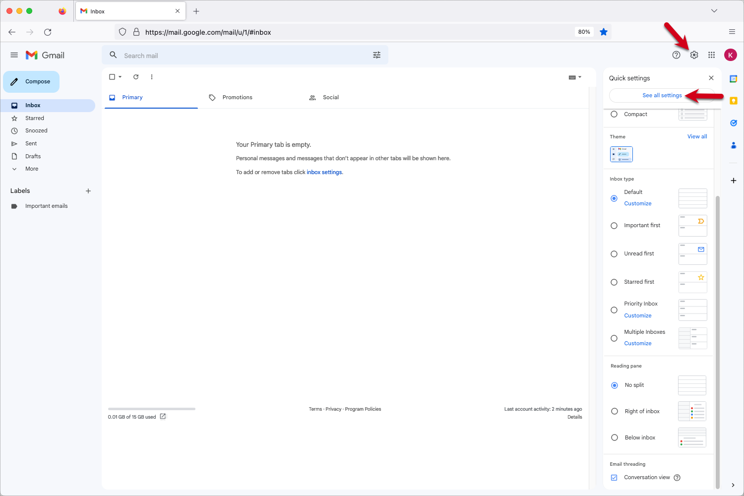 Message view customization and compact compose in Ymail Plus