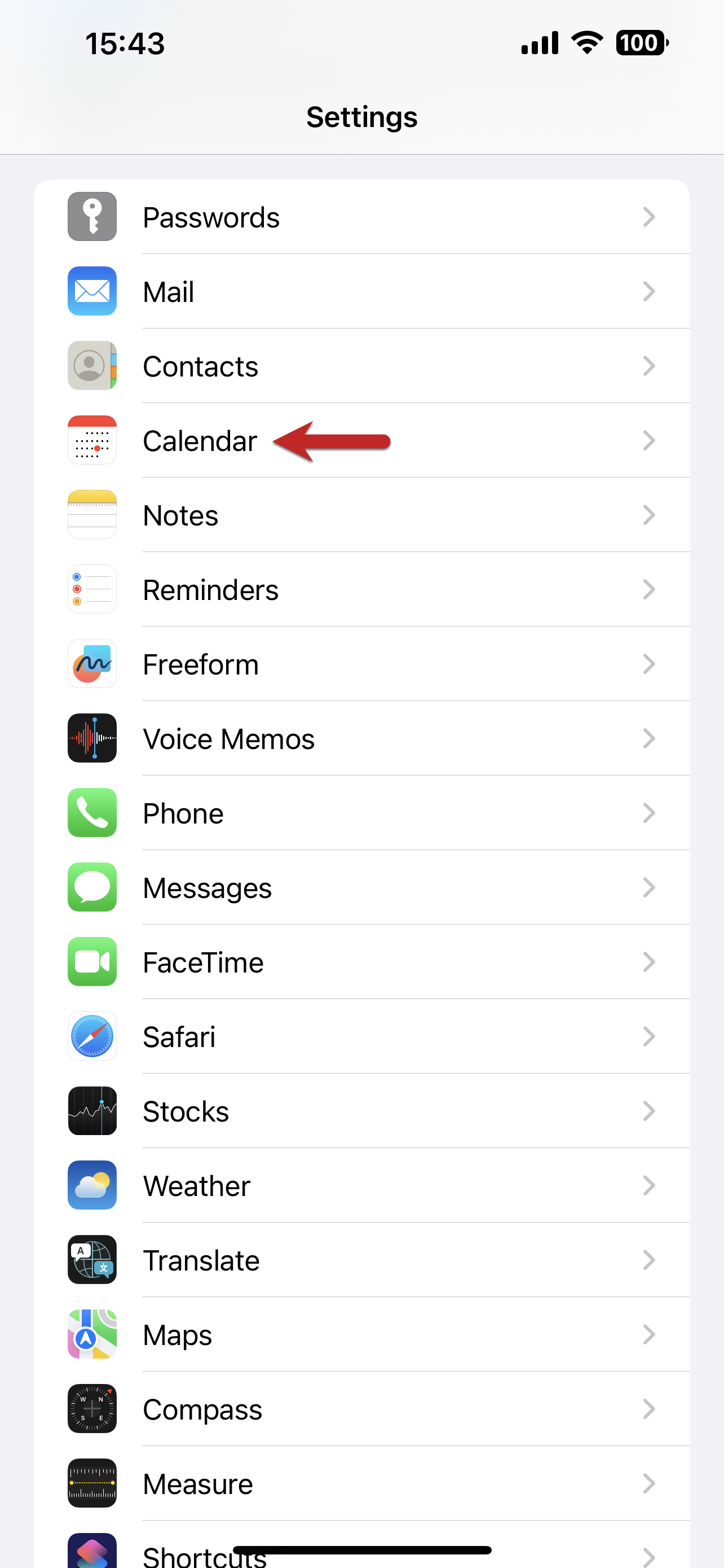 How do I sync the calendar with my iPhone using CalDAV? Support