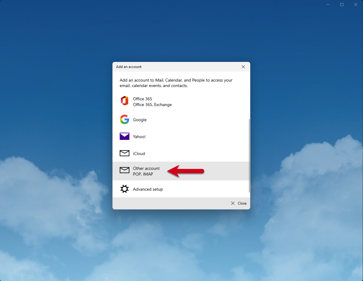 How to set up a Yahoo email account in the Mail app on Windows 10