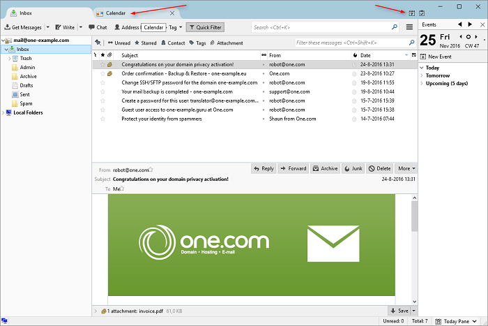 Open Thunderbird