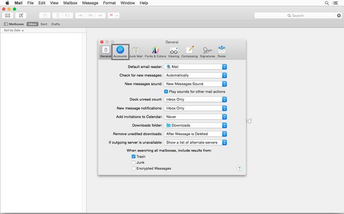 yosemite accounts