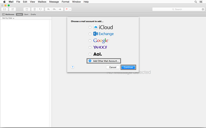 yosemite add other