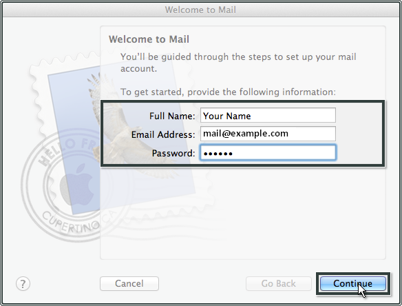 Welcome to Mail