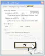 Click to save your settings.