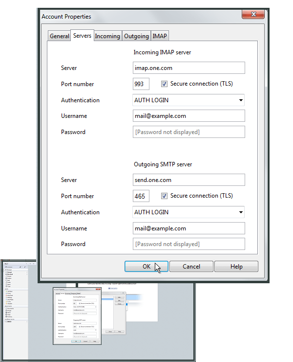 Enter SMTP port number 2525