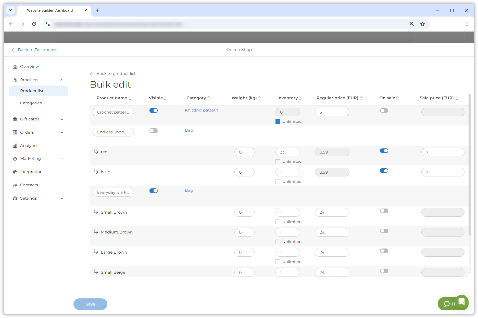 Näyttökuva, jossa näkyvät avoimet massamuokkauskentät.