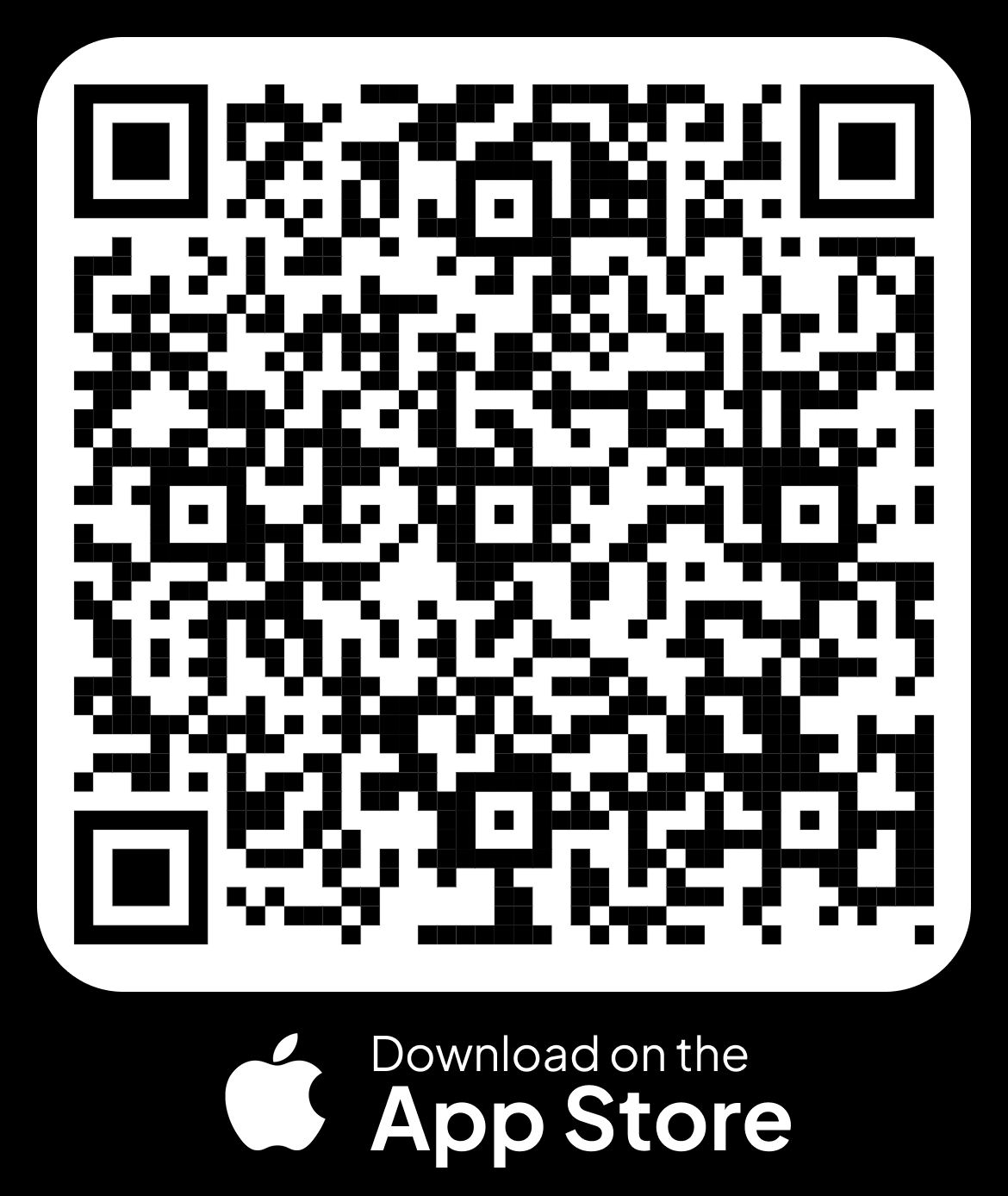 QR-kode for å laste ned Companion-appen i App Store.