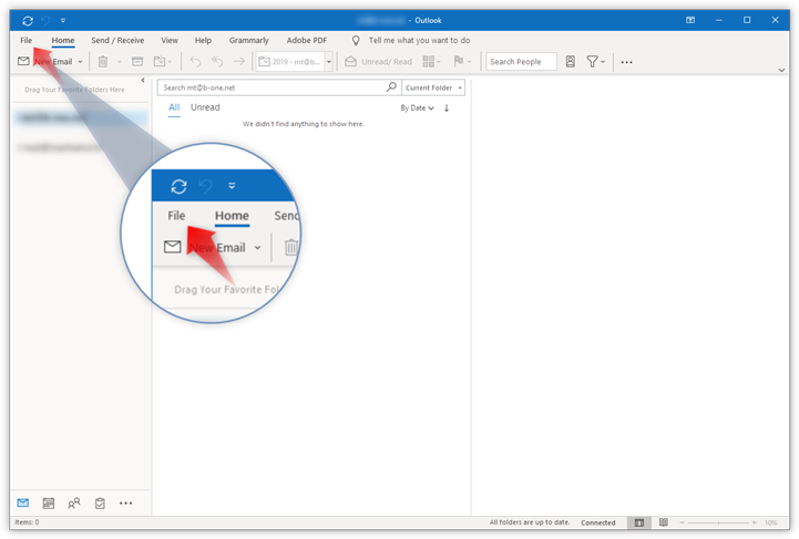 Setting up Microsoft Outlook 2016/2019 – Support 