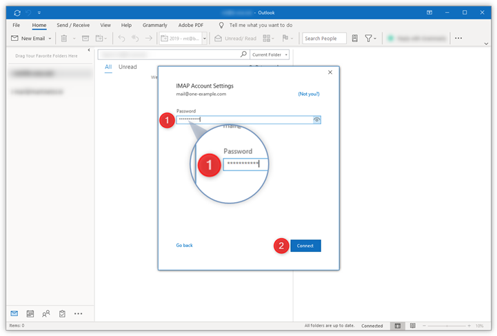 outlook for mac 2016 forgets password