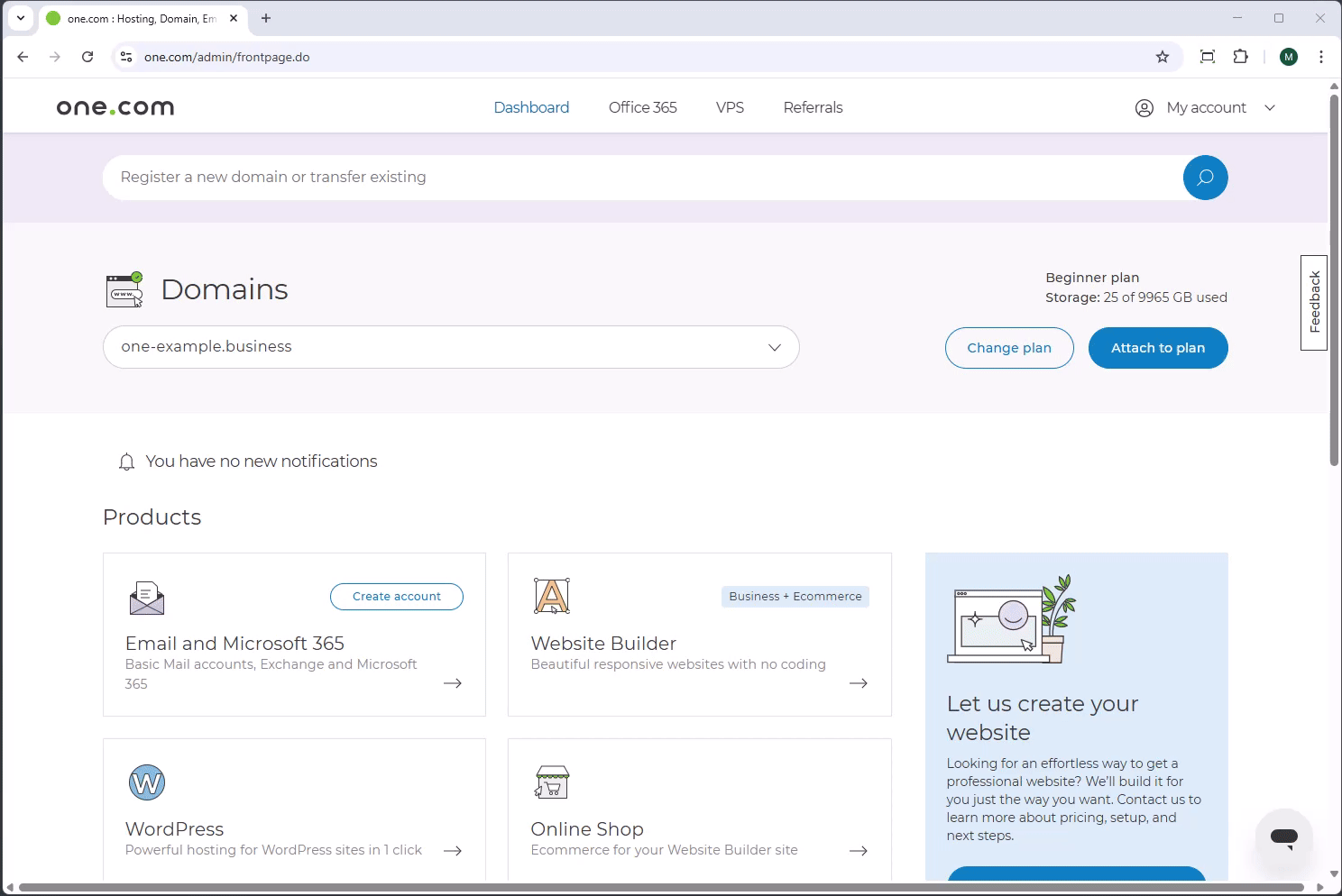 El GIF muestra los pasos para cambiar la versión de PHP en el Panel de Control..gif