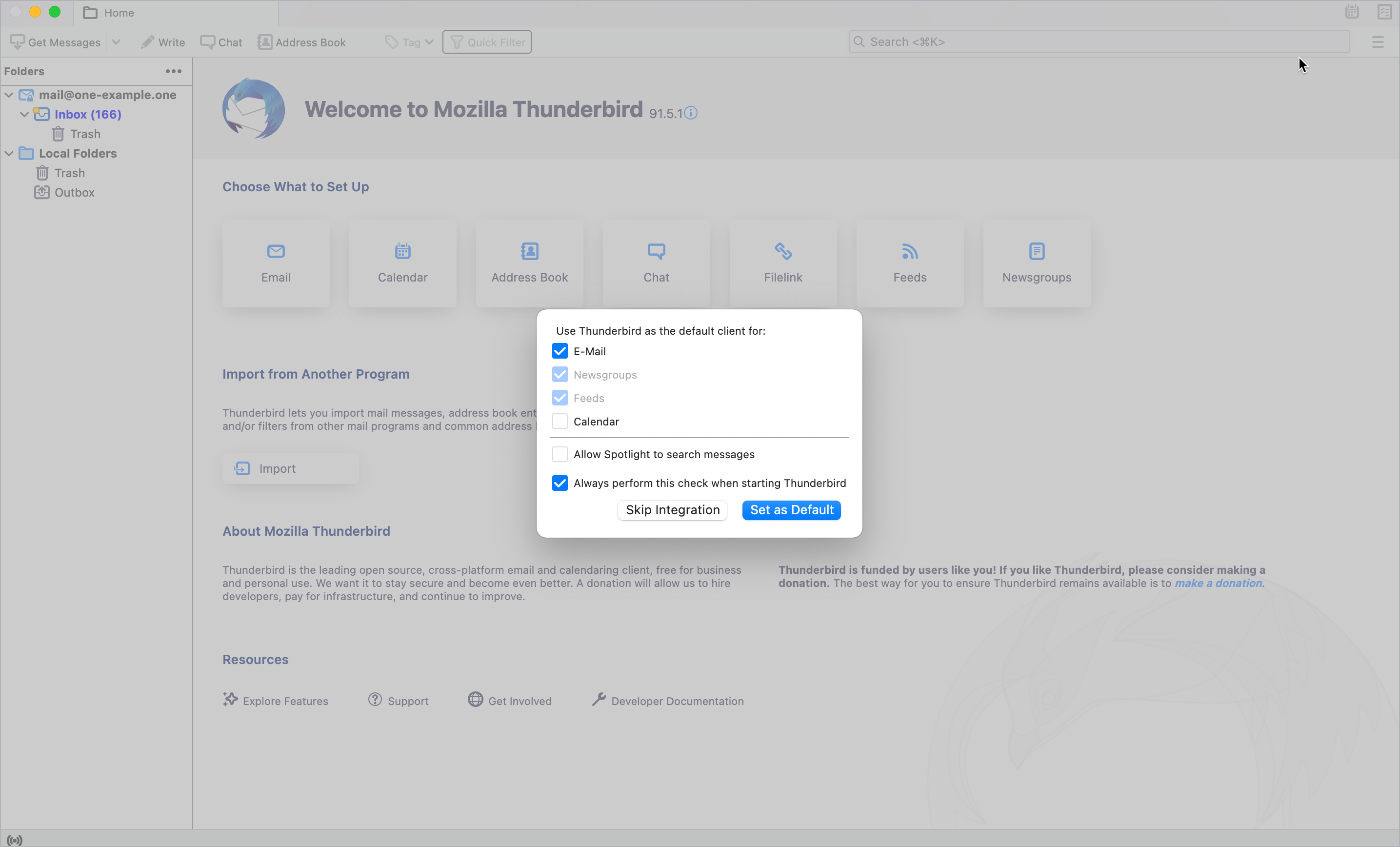 thunderbird email for mac