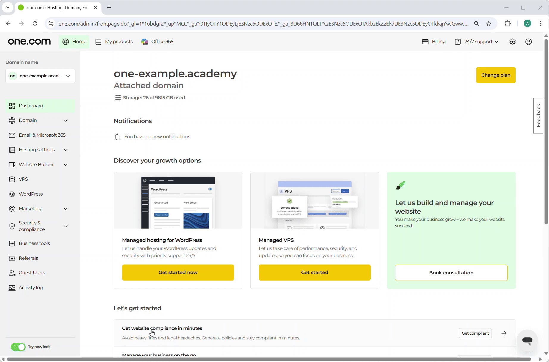 GIF montrant comment se connecter à l'admin WordPress.