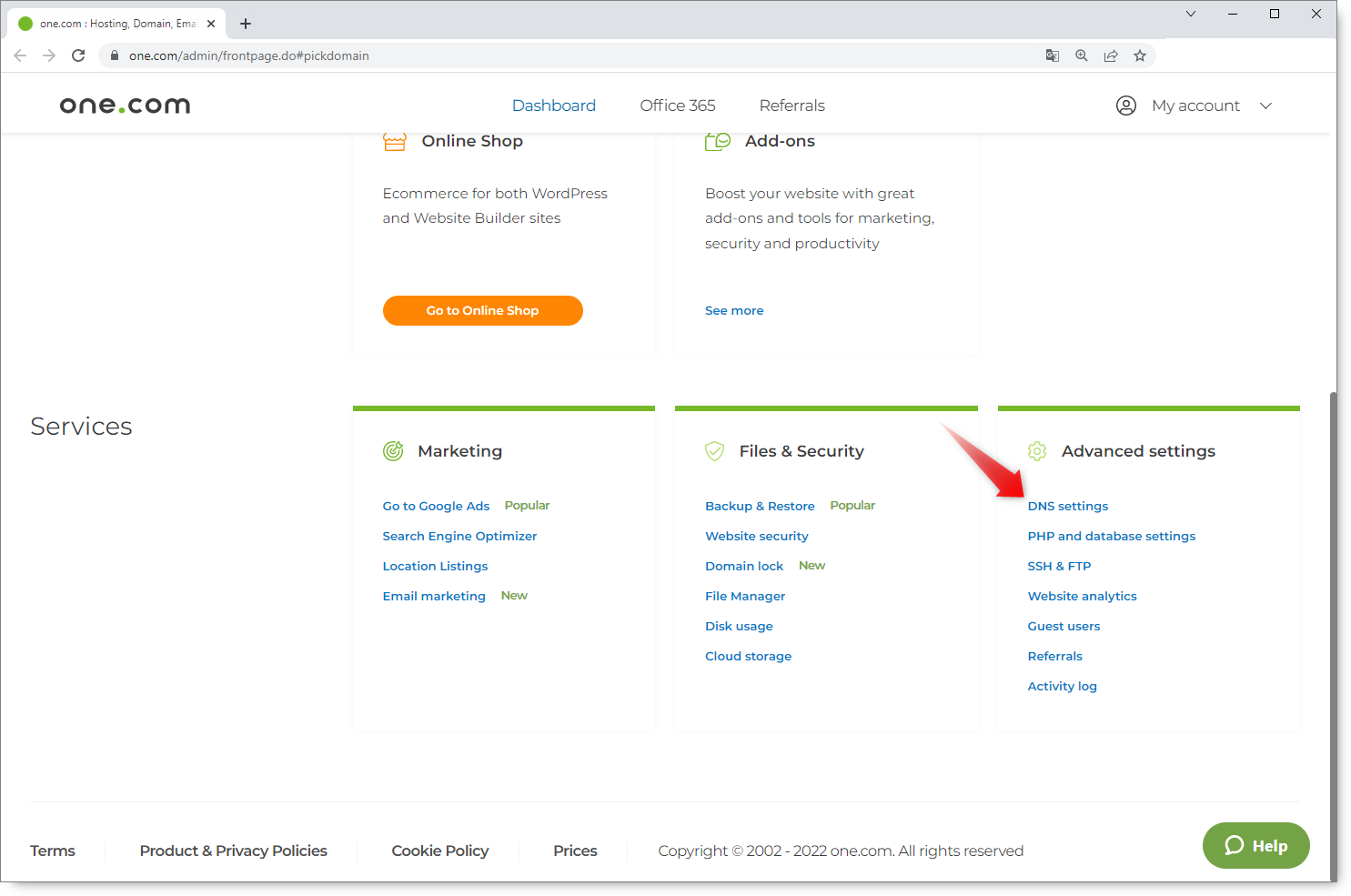 how-do-i-connect-my-domain-to-shopify-support-one