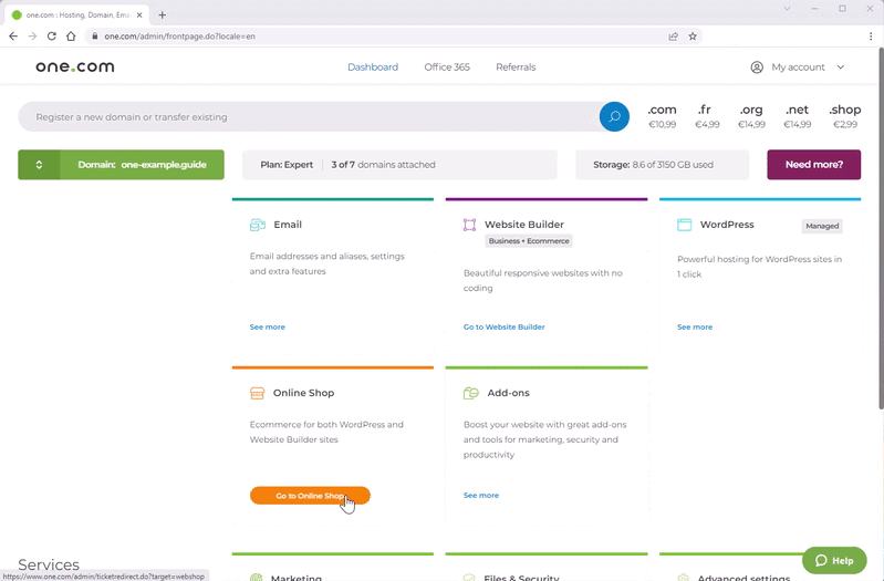 Using File Manager Support