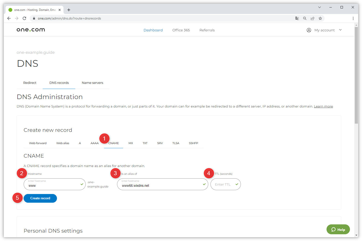 Reconnect Your Domain, Wix.com